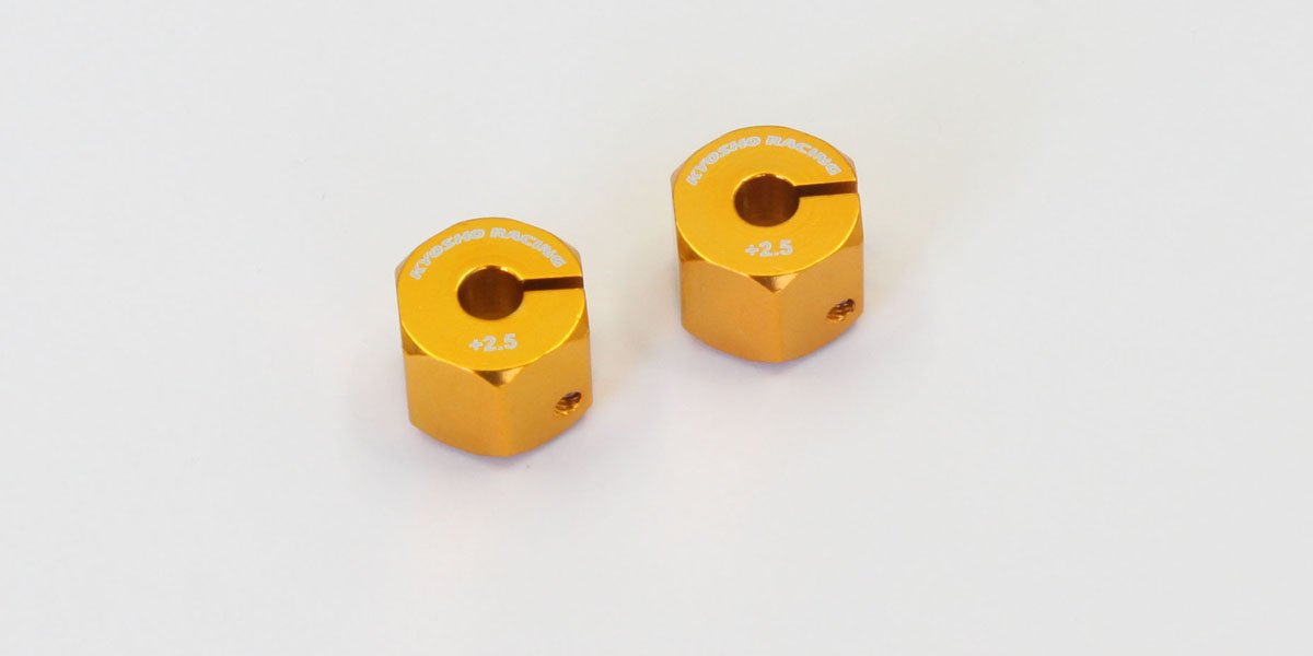 EZW016-25 Aluminium Wheel Hub(2pcs/EZ Series/2.5mm EZW016-25  - KYOSHO RC